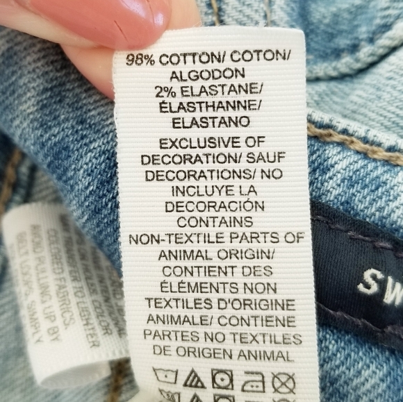 Lucky Brand Women's Straight Leg Denim Jean's Zip-up Candiani Fabric Ankle sz 25 - Picture 10 of 16